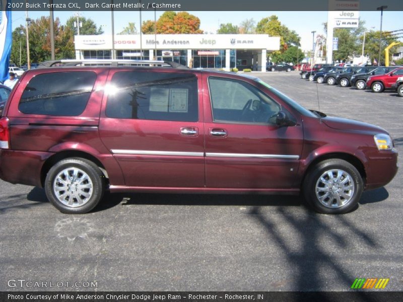 Dark Garnet Metallic / Cashmere 2007 Buick Terraza CXL