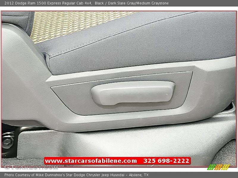 Black / Dark Slate Gray/Medium Graystone 2012 Dodge Ram 1500 Express Regular Cab 4x4