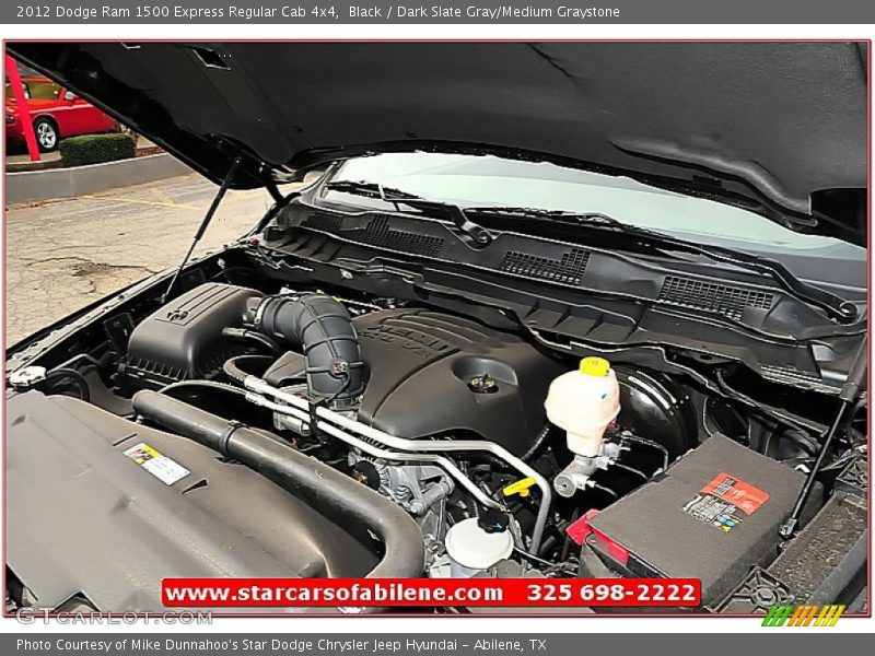 Black / Dark Slate Gray/Medium Graystone 2012 Dodge Ram 1500 Express Regular Cab 4x4