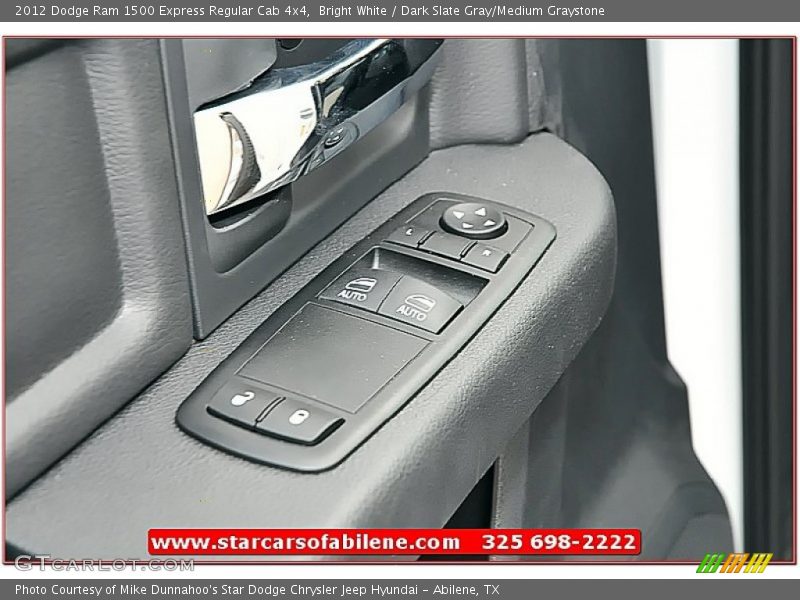 Bright White / Dark Slate Gray/Medium Graystone 2012 Dodge Ram 1500 Express Regular Cab 4x4