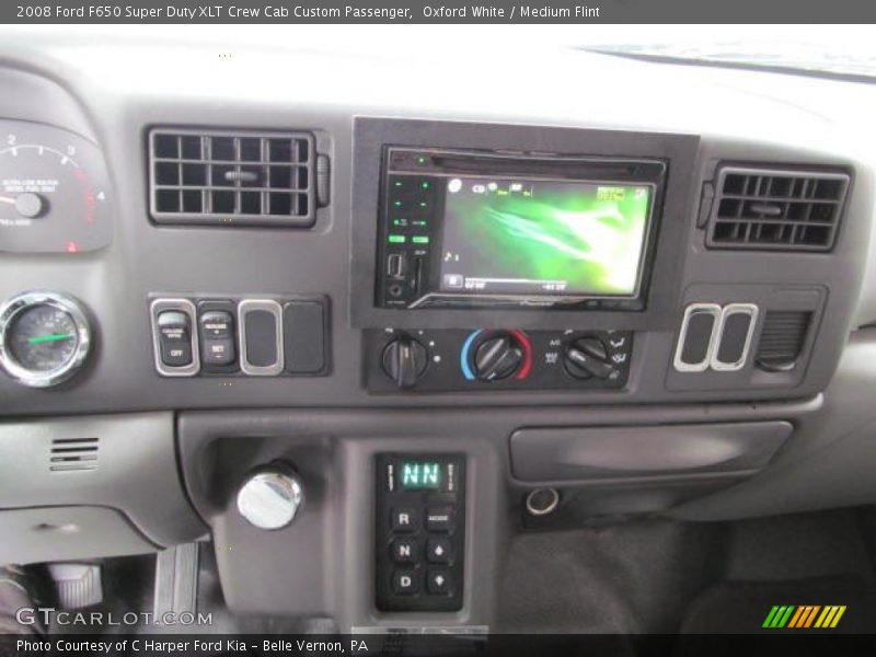 Controls of 2008 F650 Super Duty XLT Crew Cab Custom Passenger