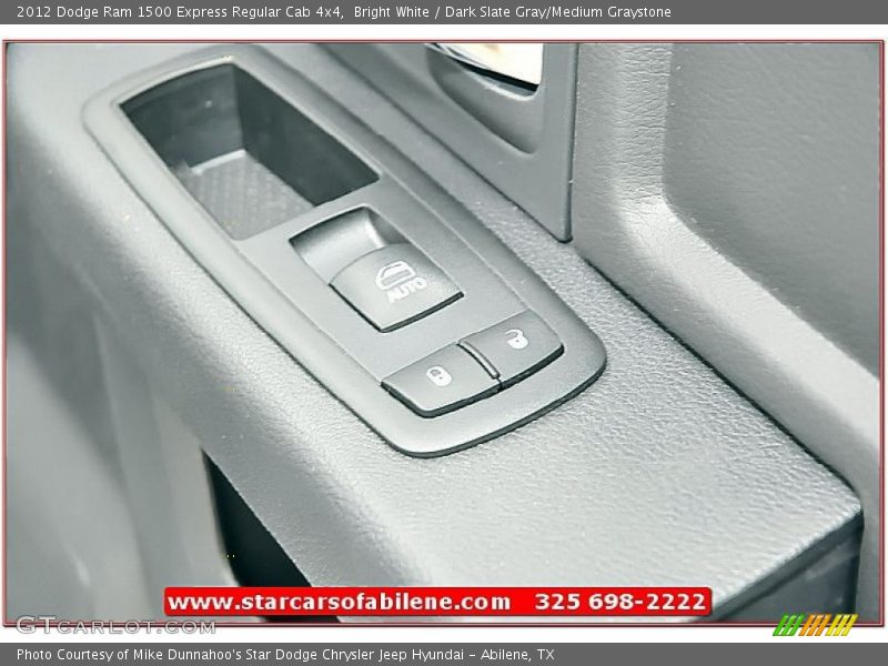 Bright White / Dark Slate Gray/Medium Graystone 2012 Dodge Ram 1500 Express Regular Cab 4x4