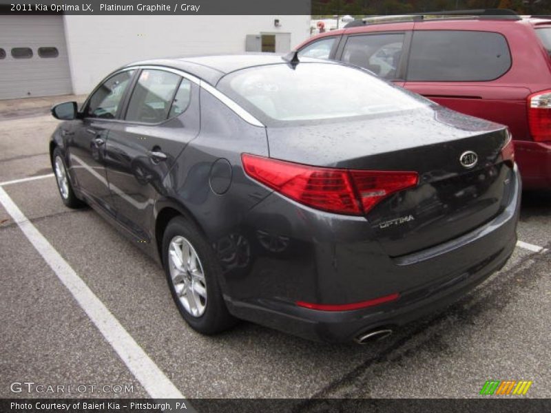 Platinum Graphite / Gray 2011 Kia Optima LX