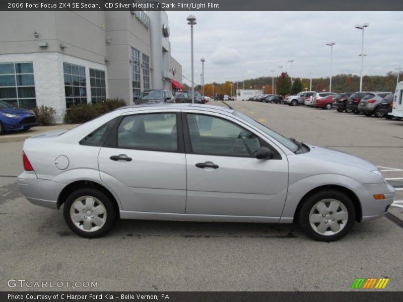 CD Silver Metallic / Dark Flint/Light Flint 2006 Ford Focus ZX4 SE Sedan