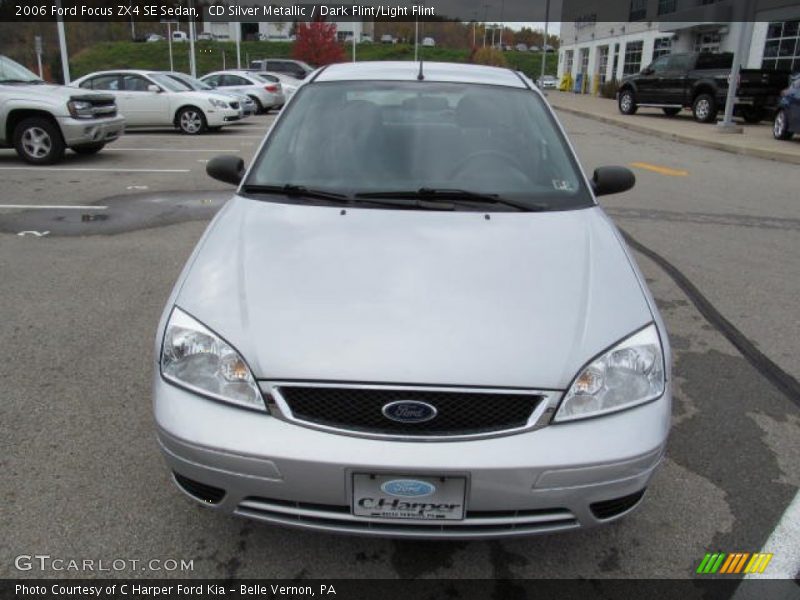 CD Silver Metallic / Dark Flint/Light Flint 2006 Ford Focus ZX4 SE Sedan