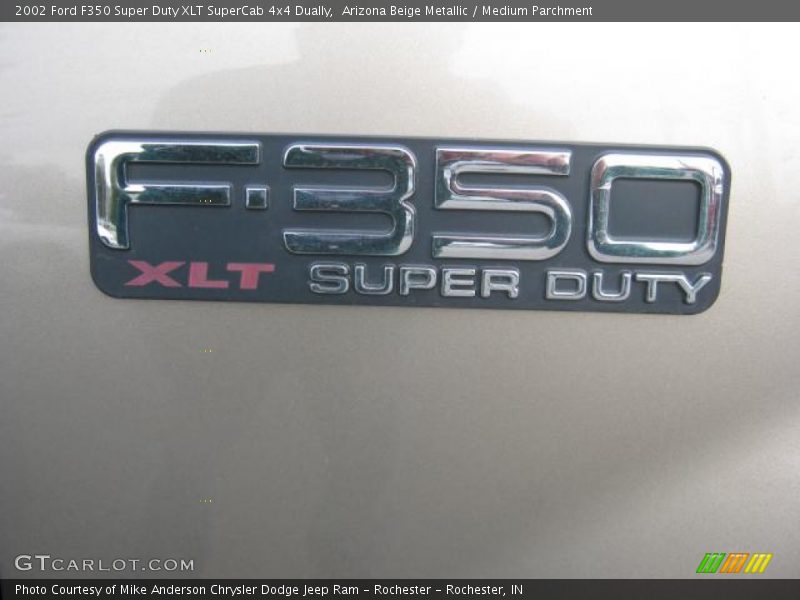 F-350 XLT Super Duty - 2002 Ford F350 Super Duty XLT SuperCab 4x4 Dually