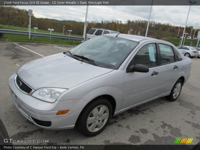 CD Silver Metallic / Dark Flint/Light Flint 2006 Ford Focus ZX4 SE Sedan