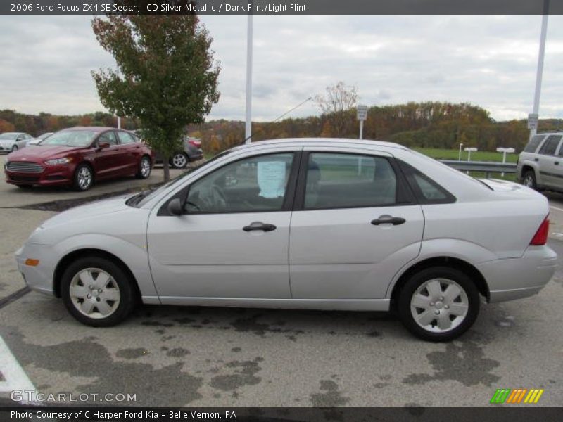 CD Silver Metallic / Dark Flint/Light Flint 2006 Ford Focus ZX4 SE Sedan