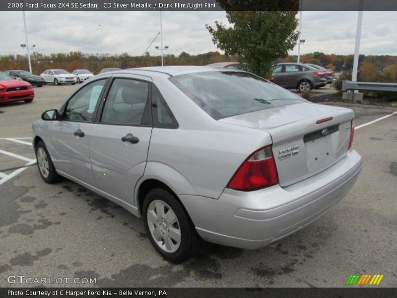CD Silver Metallic / Dark Flint/Light Flint 2006 Ford Focus ZX4 SE Sedan