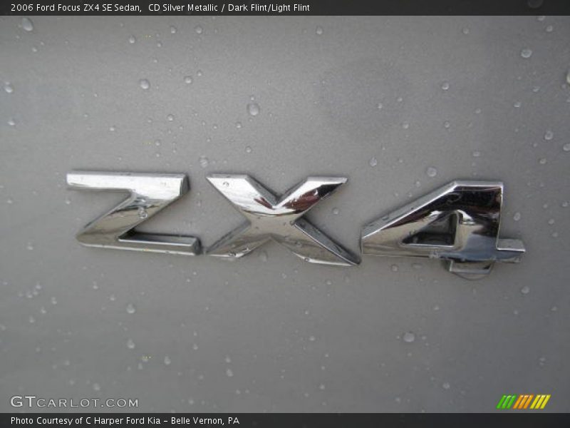 CD Silver Metallic / Dark Flint/Light Flint 2006 Ford Focus ZX4 SE Sedan