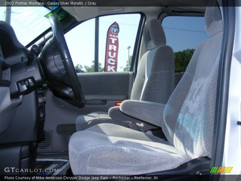 Galaxy Silver Metallic / Gray 2002 Pontiac Montana