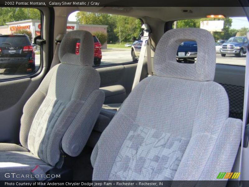 Galaxy Silver Metallic / Gray 2002 Pontiac Montana