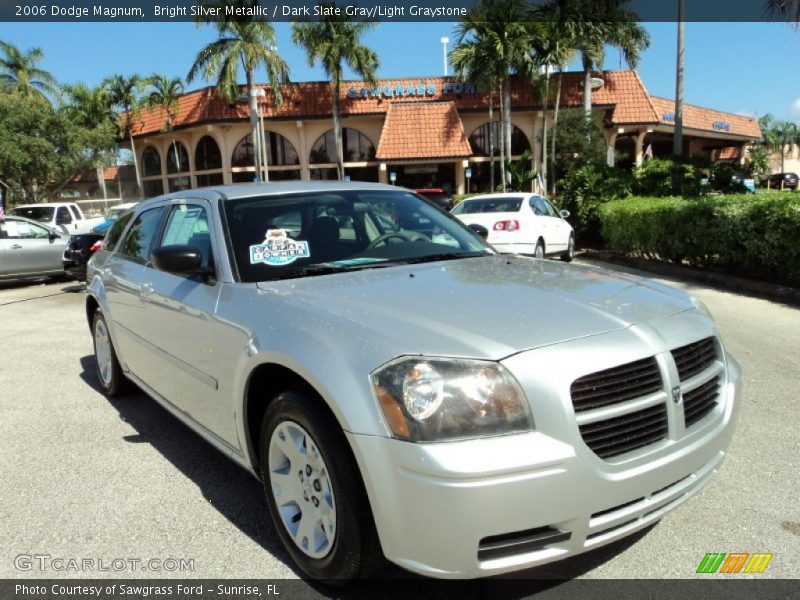 Bright Silver Metallic / Dark Slate Gray/Light Graystone 2006 Dodge Magnum