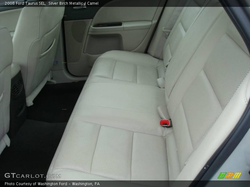 Silver Birch Metallic / Camel 2008 Ford Taurus SEL