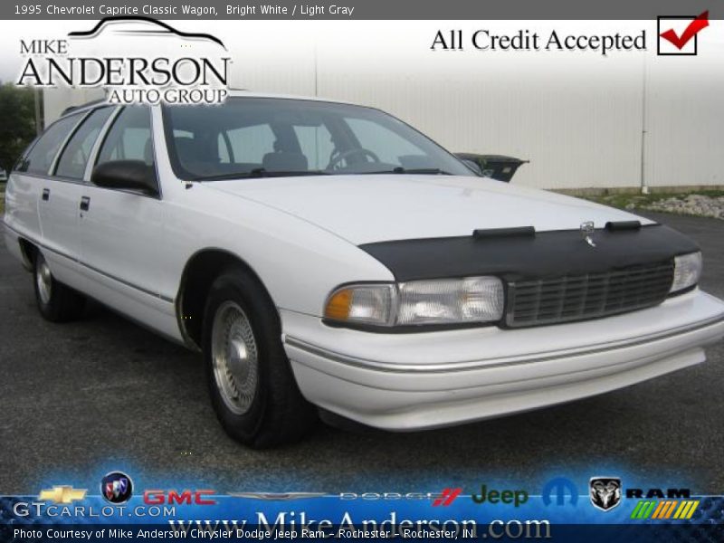Bright White / Light Gray 1995 Chevrolet Caprice Classic Wagon