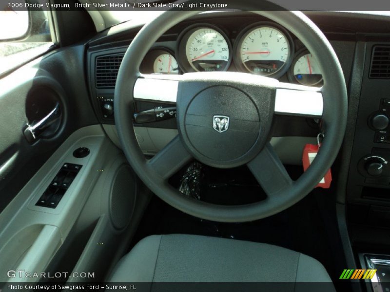 Bright Silver Metallic / Dark Slate Gray/Light Graystone 2006 Dodge Magnum