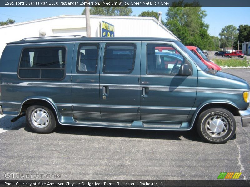  1995 E Series Van E150 Passenger Conversion Medium Willow Green Metallic