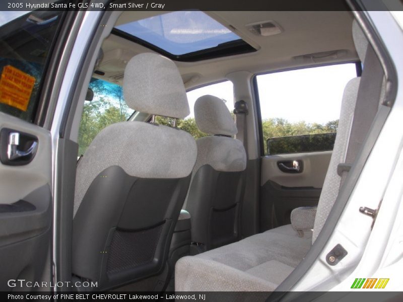 Smart Silver / Gray 2005 Hyundai Santa Fe GLS 4WD