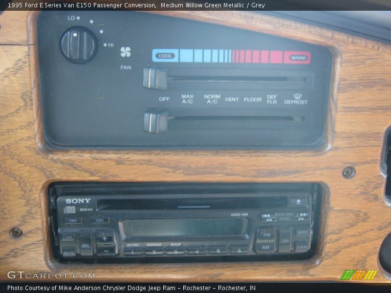 Controls of 1995 E Series Van E150 Passenger Conversion