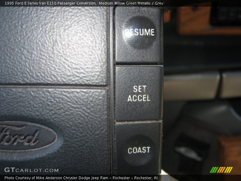 Controls of 1995 E Series Van E150 Passenger Conversion