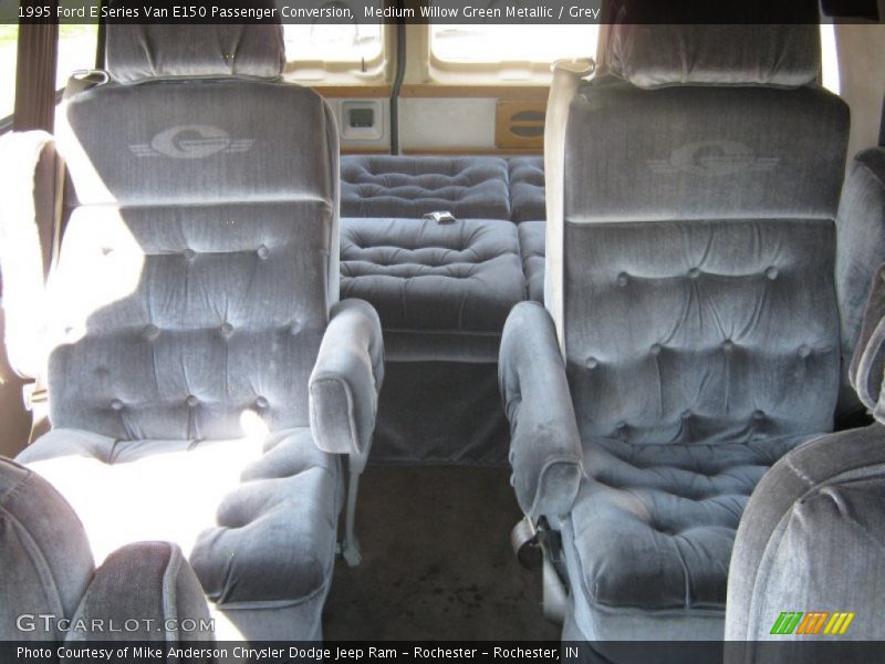 Rear Seat of 1995 E Series Van E150 Passenger Conversion