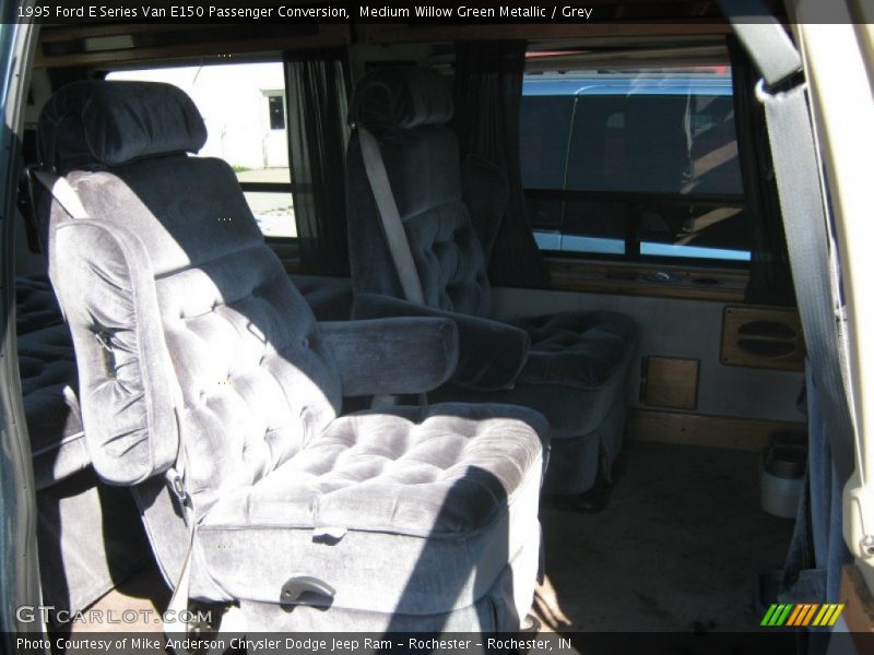 Rear Seat of 1995 E Series Van E150 Passenger Conversion