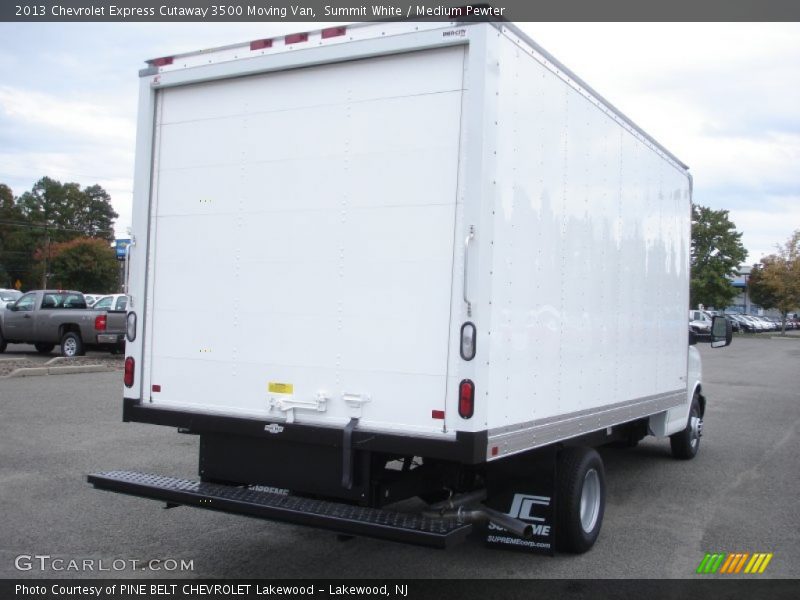  2013 Express Cutaway 3500 Moving Van Summit White