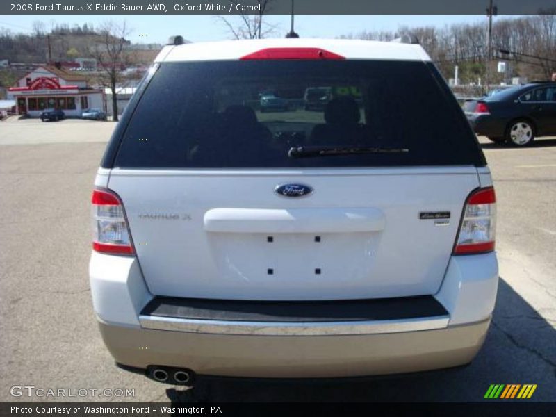 Oxford White / Camel 2008 Ford Taurus X Eddie Bauer AWD