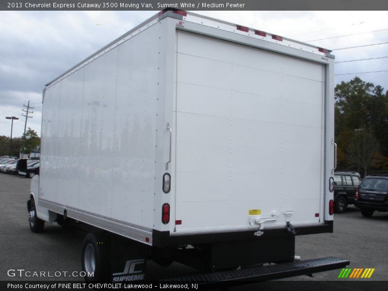 Summit White / Medium Pewter 2013 Chevrolet Express Cutaway 3500 Moving Van