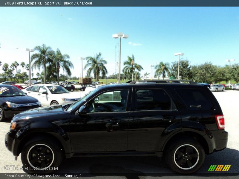 Black / Charcoal 2009 Ford Escape XLT Sport V6