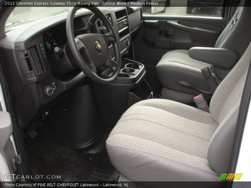  2013 Express Cutaway 3500 Moving Van Medium Pewter Interior