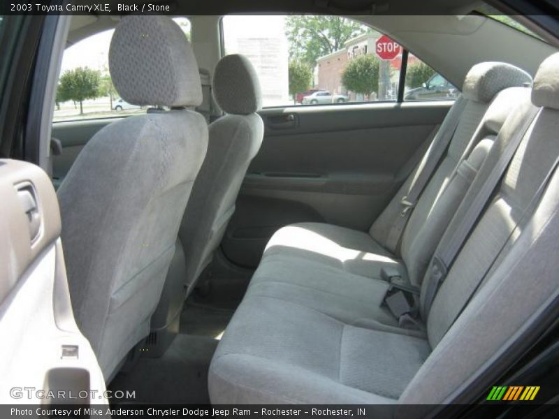 Black / Stone 2003 Toyota Camry XLE