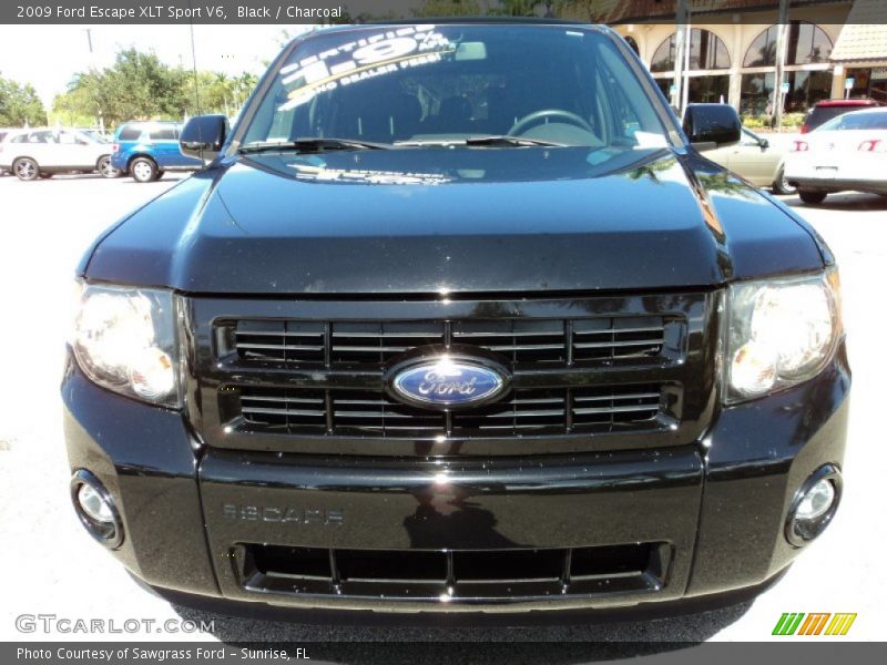 Black / Charcoal 2009 Ford Escape XLT Sport V6