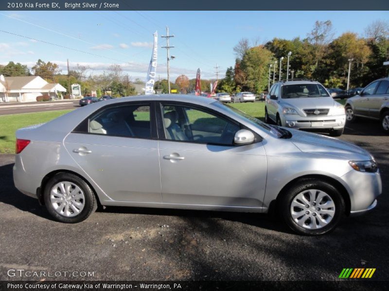 Bright Silver / Stone 2010 Kia Forte EX