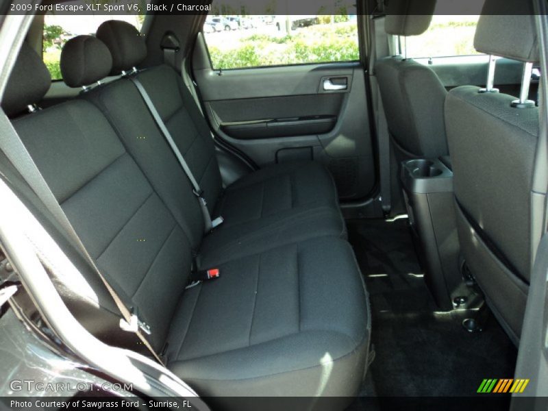 Rear Seat of 2009 Escape XLT Sport V6