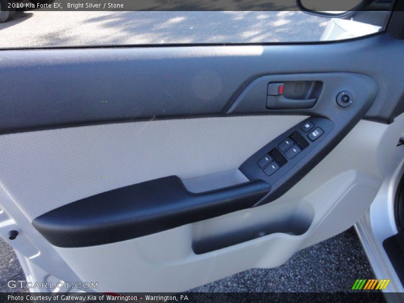 Bright Silver / Stone 2010 Kia Forte EX