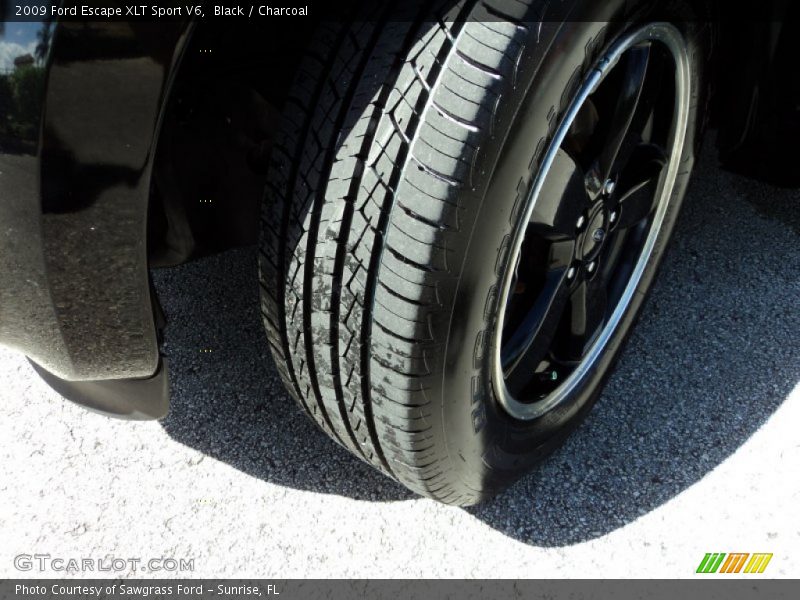 Black / Charcoal 2009 Ford Escape XLT Sport V6