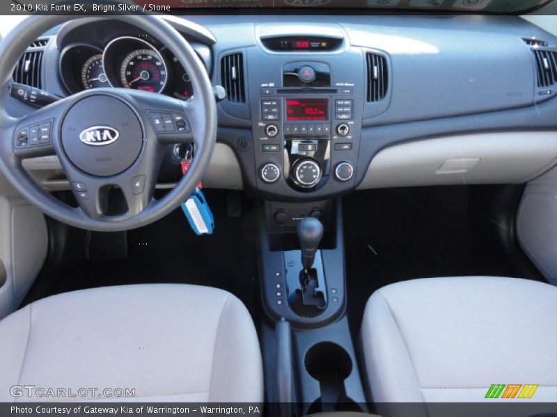 Bright Silver / Stone 2010 Kia Forte EX
