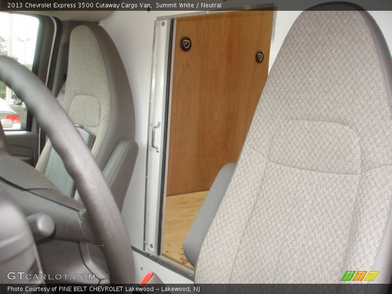 Summit White / Neutral 2013 Chevrolet Express 3500 Cutaway Cargo Van