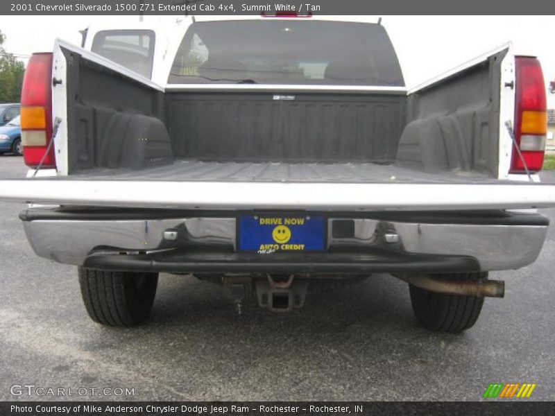 Summit White / Tan 2001 Chevrolet Silverado 1500 Z71 Extended Cab 4x4