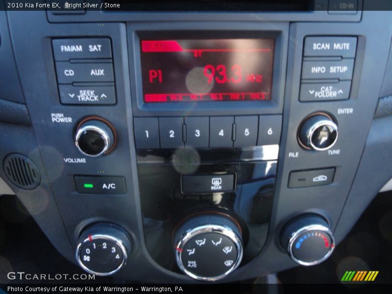Bright Silver / Stone 2010 Kia Forte EX