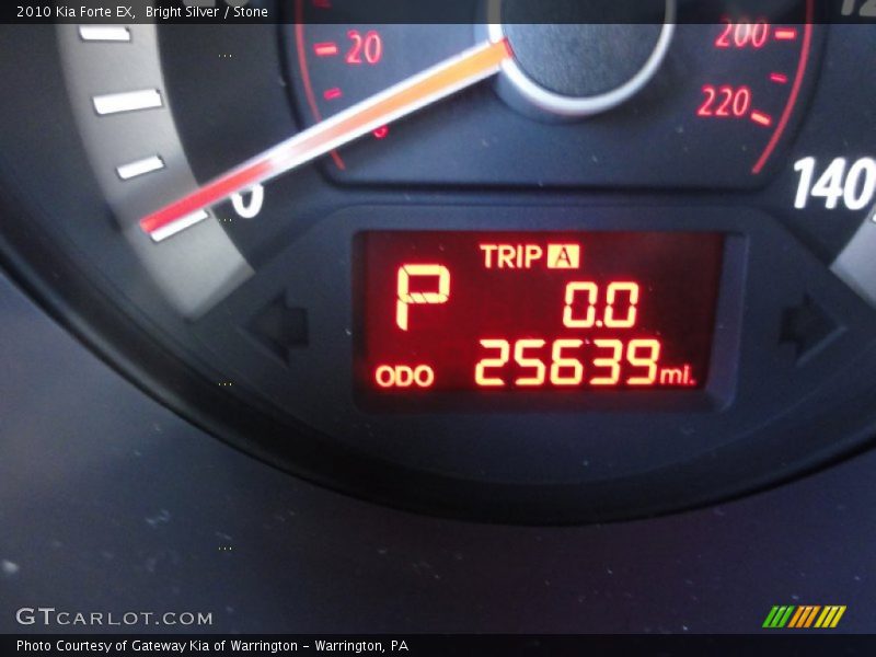 Bright Silver / Stone 2010 Kia Forte EX