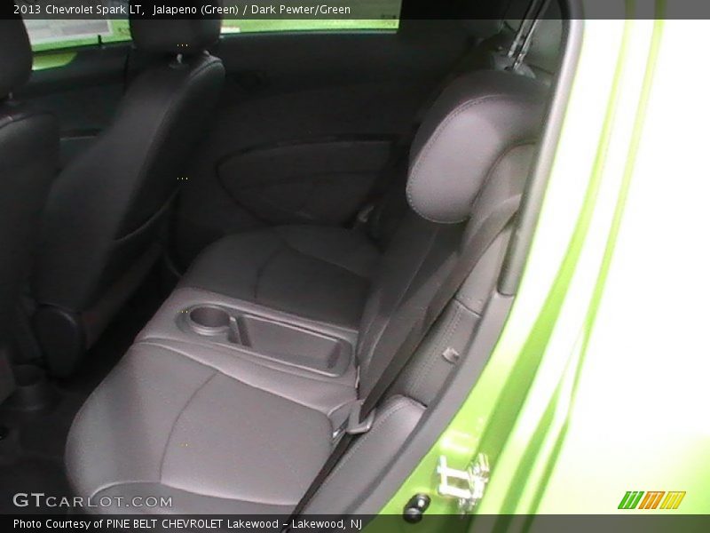 Jalapeno (Green) / Dark Pewter/Green 2013 Chevrolet Spark LT