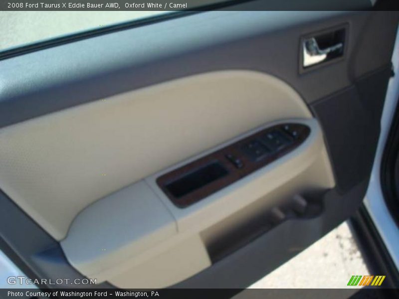 Oxford White / Camel 2008 Ford Taurus X Eddie Bauer AWD