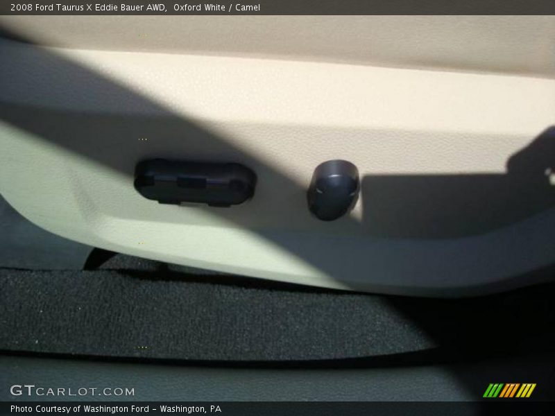 Oxford White / Camel 2008 Ford Taurus X Eddie Bauer AWD