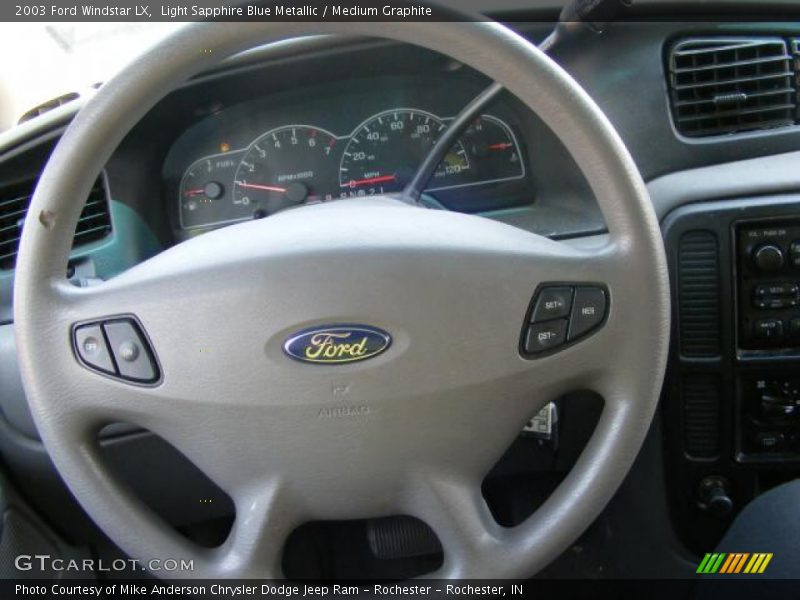 Light Sapphire Blue Metallic / Medium Graphite 2003 Ford Windstar LX