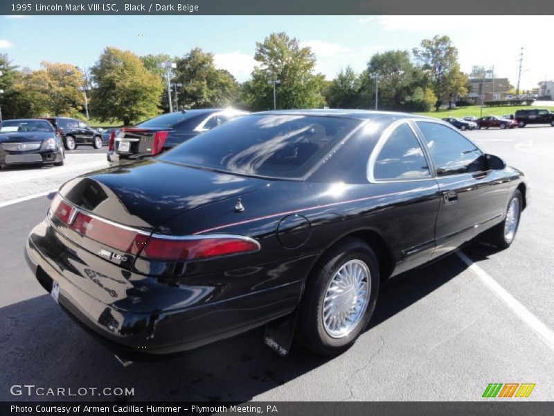 Black / Dark Beige 1995 Lincoln Mark VIII LSC