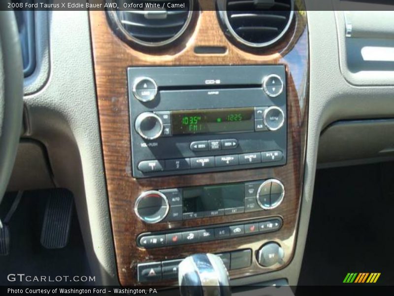 Oxford White / Camel 2008 Ford Taurus X Eddie Bauer AWD