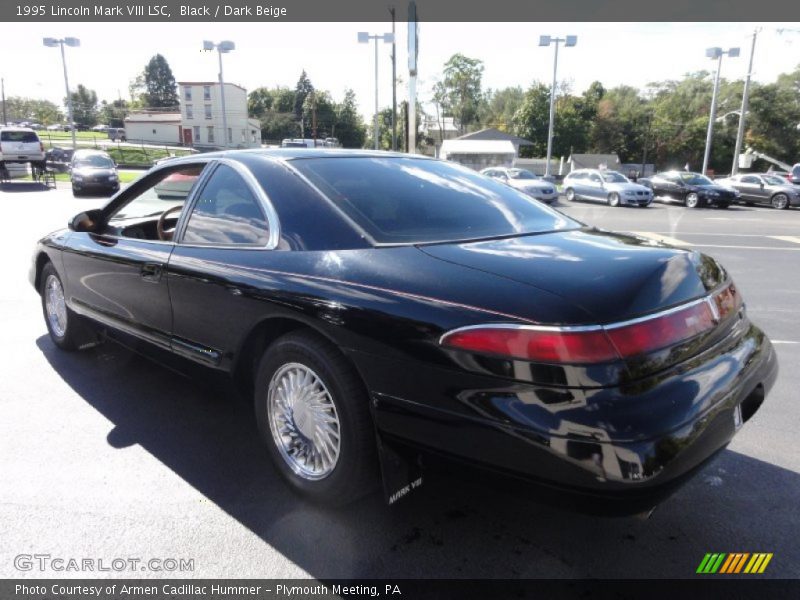 Black / Dark Beige 1995 Lincoln Mark VIII LSC