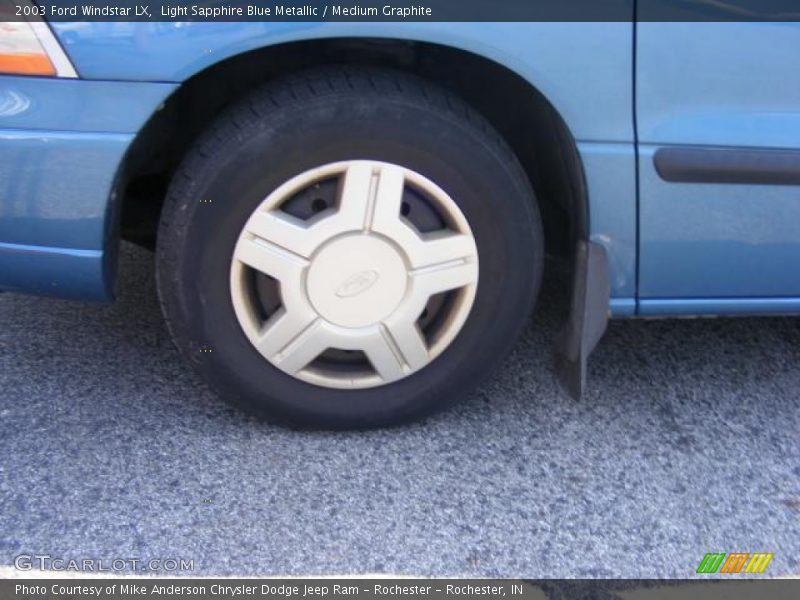 Light Sapphire Blue Metallic / Medium Graphite 2003 Ford Windstar LX